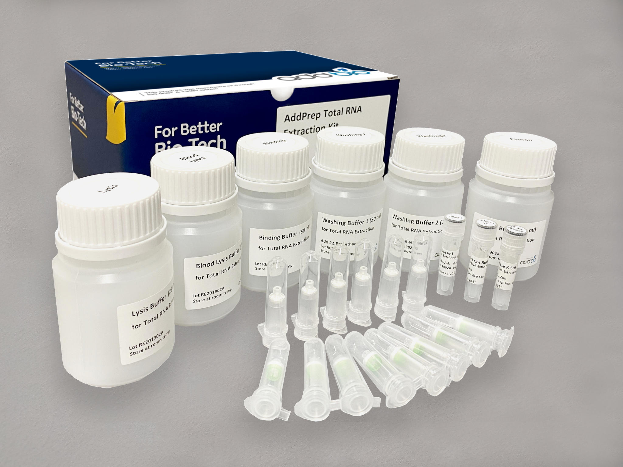 کیت استخراج RNA Total (Addbio) - شرکت درمان نگار آیندگان