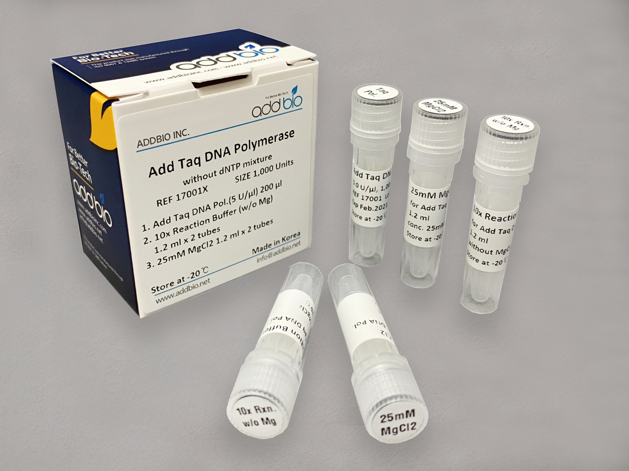 DNA تگ پلیمراز (Addbio) - شرکت درمان نگار آیندگان