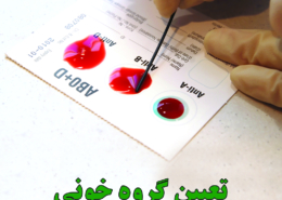 تعیین گروه خونی افراد